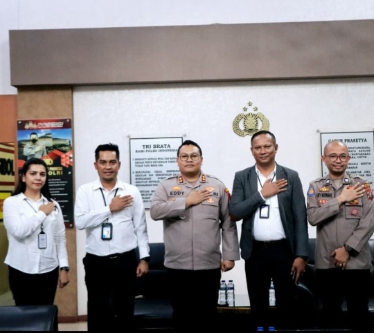 Perkuat Sinergi, Kapolres Eddy Inganta Terima Kunjungan Pinca BRI DuaEmpat – DuaEmpat.Net