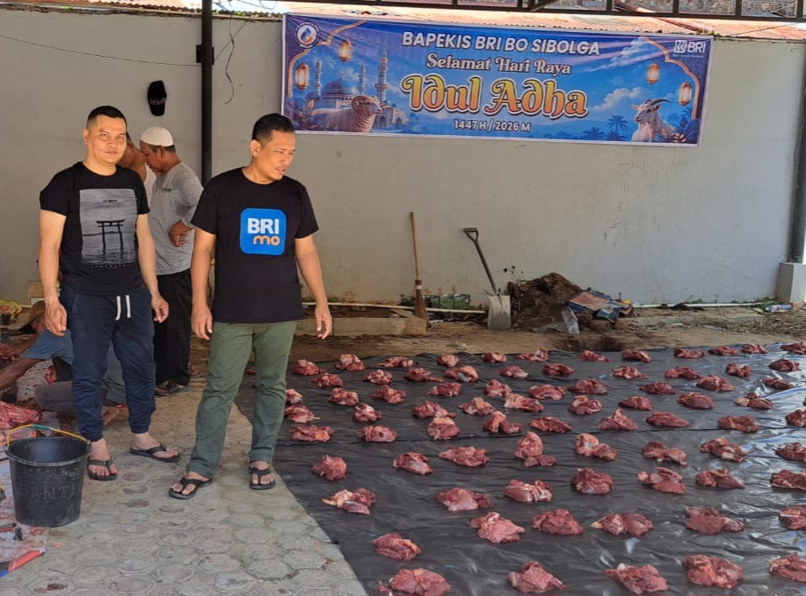 BRI DuaEmpat Sembelih 2 Ekor Hewan Qurban di Hari Raya Idul Adha – DuaEmpat.Net